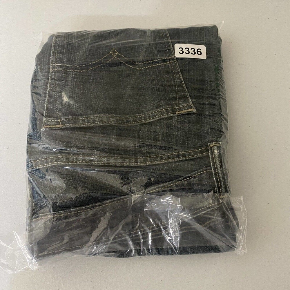 Levi's 501 Original Straight Button Fly Jeans Men's Blue Distressed Size 32x30 - Picture 12 of 12